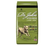 DR JOHN Hypoallergenic ėriena with ryžiai – sausas Maistas šunims – 12,5kg