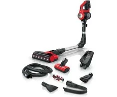 Bosch Įkraunamasis dulkių siurblys Unlimited 7 ProAnimal, Raudonos spalvos (BCS711PET)