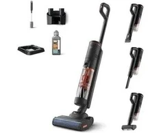 Philips 6000 series XW6264/11 stick vacuum/electric broom Baterija Dry&amp;wet Cyclonic Bagless Pilkas
