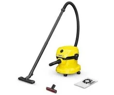 Vacuum cleaner Kärcher WD 2 PLUS V-12/4/18 PET 12 l 1000 W (1.628-017.0) Juodas, Geltona