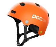 Dviratininko šalmas dziecięcy POC POCito Crane Mips - fluorescent oranžinis