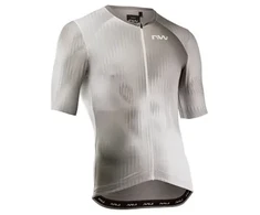 Dviratininkų marškinėliai NORTHWAVE Blade Jersey S/s beĹĽowy - L