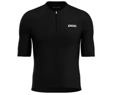 POC Cadence Jersey vyriški dviratininkų marškinėliai juodi – M