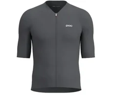 Dviratininkų marškinėliai POC M's Raceday S/S Jersey pilka - L
