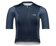 Dviratininkų marškinėliai POC W´s Cadence Jersey tamsiai mėlyna