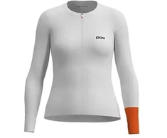 Dviratininkų marškinėliai POC W's Cadence L/S Jersey biaĹ‚a - S
