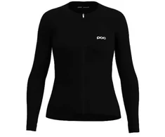 Dviratininkų marškinėliai POC W's Cadence L/S Jersey juoda - S