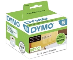 DYMO LW – didelės adresų etiketės – 36 x 89 mm – S0722410
