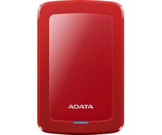 Kietasis diskas IŠORINIS DISKAS ADATA DashDrive HV300 1TB 2.5 USB3.1 raudonas