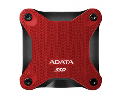 Kietasis diskas Adata SD620 1TB išorinis SSD diskas, raudonas