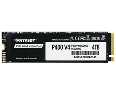 SSD diskas Patriot P400 V4 M.2 PCI-Ex4 NVMe 4TB 6,2GB/s (P400VP4TBM28H)