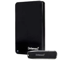 Kietasis diskas USB3 1TB išorinis + USB 64GB/juodas 6023690 INTENSO