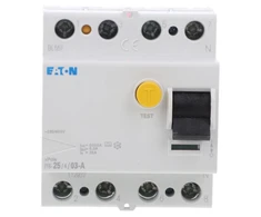 Eaton Liekamosios srovės grandinės pertraukiklis 4P 25A 0,3A tipas A PF6-25/4/03-A 112932