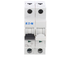 Eaton Grandinės pertraukiklis 1P+N B 2A 6kA AC PL6-B2/1N 164907