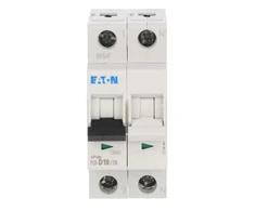Eaton Grandinės pertraukiklis 1P+N D 10A 6kA AC PL6-D10/1N 164937