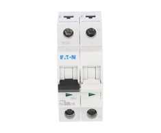 Eaton Grandinės pertraukiklis 1P+N D 25A 6kA AC PL6-D25/1N 164945