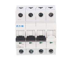 Eaton Grandinės pertraukiklis 3P+N D 20A 6kA AC PL6-D20/3N 165038