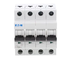 Eaton 166497 Grandinės pertraukiklis 4P B 20A 6kA AC PL6-B20/4 166497