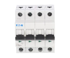 Eaton 166498 Grandinės pertraukiklis 4P B 25A 6kA AC PL6-B25/4 166498