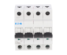 Eaton Grandinės pertraukiklis 4P C 50A 6kA AC PL6-C50/4 166530