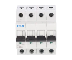 Eaton Grandinės pertraukiklis 4P D 25A 6kA AC PL6-D25/4 166546