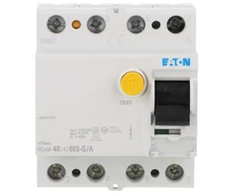 Eaton Liekamosios srovės grandinės pertraukiklis 4P 40A 0,03A tipas G/A 10kA FRCMM-40/4/003-G/A 170295