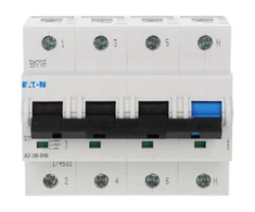 Eaton 174531 Grandinės pertraukiklis 3P+N D 40A 25kA AC AZ-3N-D40 174531