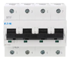 Eaton 174534 Grandinės pertraukiklis 4P B 32A 25kA AC AZ-4-B32 174534
