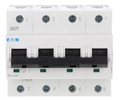 Eaton 174538 Grandinės pertraukiklis 4P B 80A 25kA AC AZ-4-B80 174538