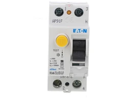 Eaton Liekamosios srovės grandinės pertraukiklis 2P 25A 0,3A 10kA tipas G/F FRCMM-25/2/03-G/F 187378