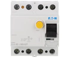 Eaton 187410 Liekamosios srovės grandinės pertraukiklis 10kA, FRCMM-63/4/003-G/F 187410