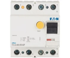 Eaton Liekamosios srovės grandinės pertraukiklis 4P 40A 0,3A tipas G/F FRCMM-40/4/03-G/F 187421