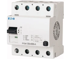Eaton 187817 Liekamosios srovės grandinės pertraukiklis 4P 125A 0,5A tipo AC FRCMM-125/4/05 187817