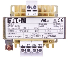 Eaton 1 fazės transformatorius 100VA 230 / 24V STN0.1 (204941)