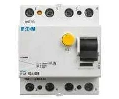 Eaton 235410 Liekamosios srovės jungiklis 4P 40A 0,03A tipo AC PFIM-40/4/003 235410