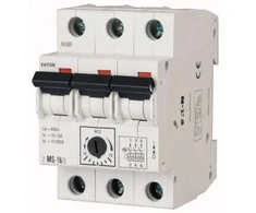 Eaton 248410 variklio grandinės pertraukiklis 3P 2,2 kW 4-6,3 A Z-MS-6.3/3 248410