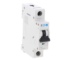 Eaton 278548 Grandinės pertraukiklis 1P C 1.6A 15kA AC FAZĖ C1.6/1 278548