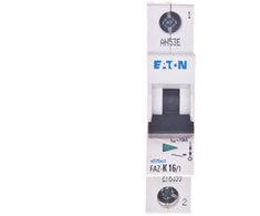 Eaton 278599 Automatinis jungiklis 1P K 16A 15kA AC FAZ K16/1 278599