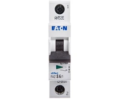 Eaton FAZ-S6 / 1 perjungiamas komutatorius 1P S 6A 15kA 278610