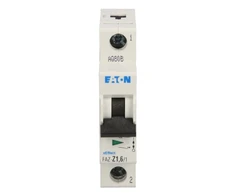 Eaton 278619 Grandinės pertraukiklis 1P Z 1.6A 10kA AC FAZ Z1,6/1 278619