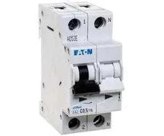 Eaton 278657 Grandinės pertraukiklis 1P+N C 0.5A 15kA AC FAZ C0.5/1N 278657