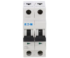 Eaton Grandinės pertraukiklis 2P B 2A 15kA AC FAZ B2/2 278722