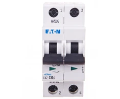 Eaton FAZ- C50 / 2P nuolatinės srovės perjungiklis C 50A 15kA AC 278765