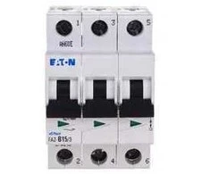 Eaton 278846 Grandinės pertraukiklis 3P B 15A 15kA AC FAZ B15/3 278846