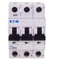 Eaton 278846 Grandinės pertraukiklis 3P B 15A 15kA AC FAZ B15/3 278846