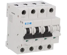 Bettermann Eaton 278982 Grandinės pertraukiklis 3P+N D 0.5A 15kA AC FAZ-D0.5/3N 278982