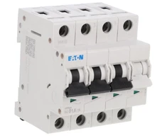 Eaton 278985 Grandinės pertraukiklis 3P+N D 1.6A 15kA AC FAZ-D1.6/3N 278985