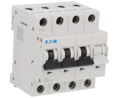 Eaton 278988 Grandinės pertraukiklis 3P+N D 3A 15kA AC FAZ-D3/3N 278988