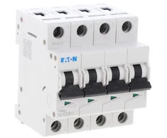 Eaton 279048 Grandinės pertraukiklis 4P C 1.6A 15kA AC FAZ-C1.6/4 279048