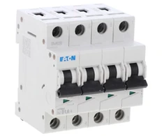 Eaton 279071 Grandinės pertraukiklis 4P D 1.6A 15kA AC FAZ-D1.6/4 279071